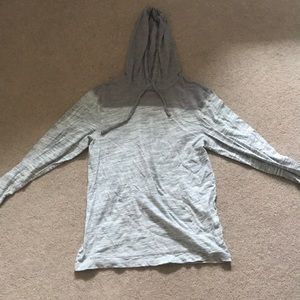 Thin gray hoodie